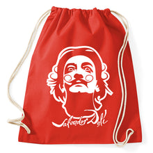 Lade das Bild in den Galerie-Viewer, Salvador Dali Turnbeutel Sportbeutel Gym Bag, red
