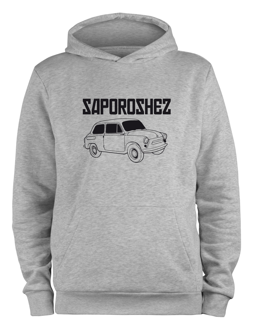 Styletex23 Kapuzenpullover Saporoshez Saporoschez Sapo, XXL grau