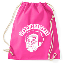 Lade das Bild in den Galerie-Viewer, Satoshi Nakamoto Turnbeutel Sportbeutel Gym Bag, pink
