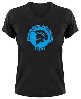 Styletex23 T-Shirt Damen Skinheads Against Racism Sharp S.H.A.R.P.