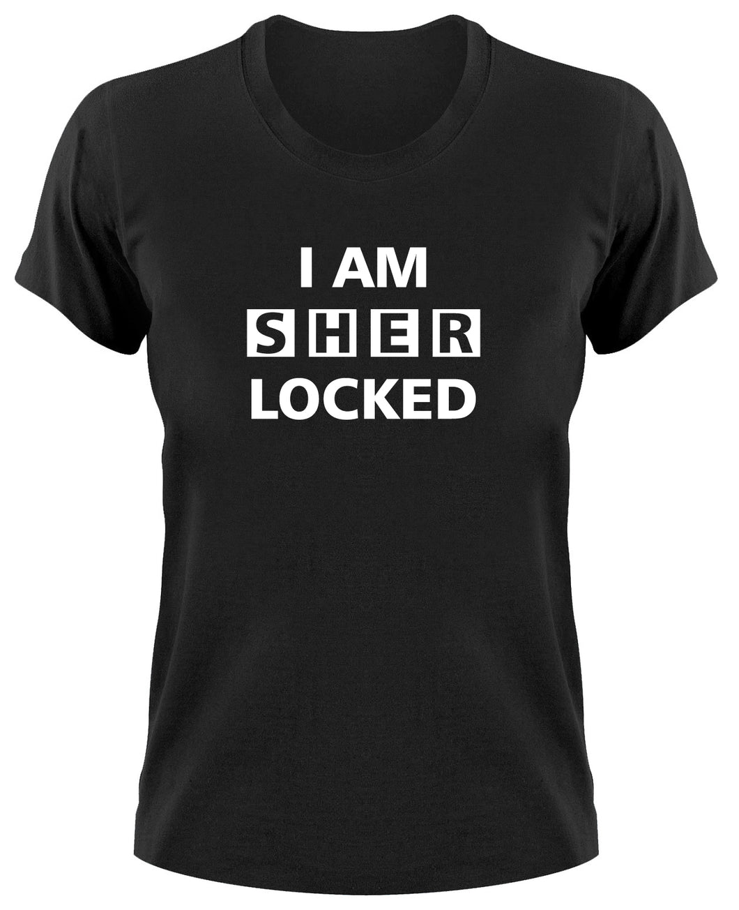 Styletex23 T-Shirt Damen I Am Sherlocked Sherlock Holmes TV