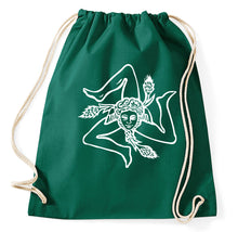 Lade das Bild in den Galerie-Viewer, Styletex23 Turnbeutel Sicilia Logo Crest Flag

