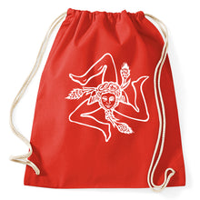 Lade das Bild in den Galerie-Viewer, Styletex23 Turnbeutel Sicilia Logo Crest Flag
