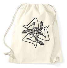 Lade das Bild in den Galerie-Viewer, Styletex23 Turnbeutel Sicilia Logo Crest Flag
