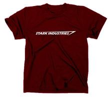 Lade das Bild in den Galerie-Viewer, Styletex23 T-Shirt Herren Stark Industries Logo, Iron Man, maroon, XXL
