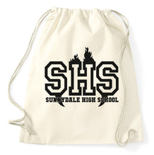Lade das Bild in den Galerie-Viewer, Sunnydale High School Buffy The Vampire Slayer Fan Turnbeutel, TV Serie, natur
