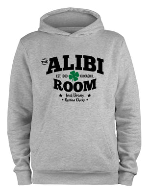 Styletex23 Kapuzenpullover The Alibi Room Bar Fan Logo, XXL grau