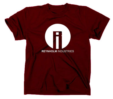 Styletex23 T-Shirt Herren The IT Crowd Nerd Fun, Reynholm Industries Admin, maroon, XXL