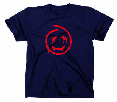 Styletex23 T-Shirt Herren The Mentalist Red John Logo, Navy, XXL