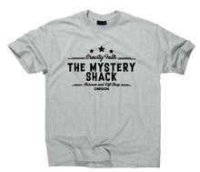 Lade das Bild in den Galerie-Viewer, Styletex23 T-Shirt Herren The Mystery Shack Gravity Falls Logo, sport grey, XXL
