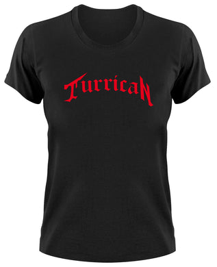 Styletex23 T-Shirt Damen Turrican Classic Retro Logo