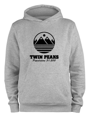 Styletex23 Kapuzenpullover Twin Peaks Fan, XXL grau