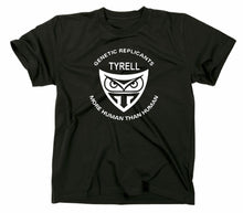 Lade das Bild in den Galerie-Viewer, Styletex23 T-Shirt Herren Tyrell Genetic Blade Runner Logo, schwarz, XXL
