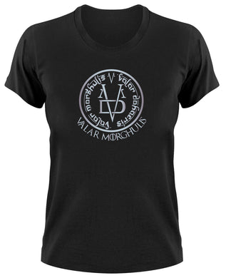 Styletex23 T-Shirt Damen Valar Morghulis GoT, All Men Must Die