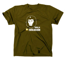 Lade das Bild in den Galerie-Viewer, Styletex23 T-Shirt Herren Viva la Evolucion Funshirt oliv XXL
