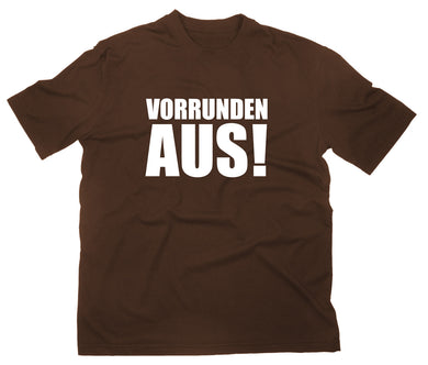 Styletex23 T-Shirt Herren Vorrundenaus Fun, braun, XXL