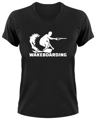 Styletex23 T-Shirt Damen Wakeboarding