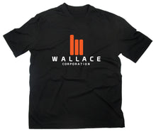 Lade das Bild in den Galerie-Viewer, Styletex23 T-Shirt Herren Wallace Corporation Logo Fan, schwarz, XXL
