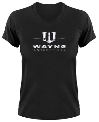Styletex23 T-Shirt Damen Wayne Enterprises Logo