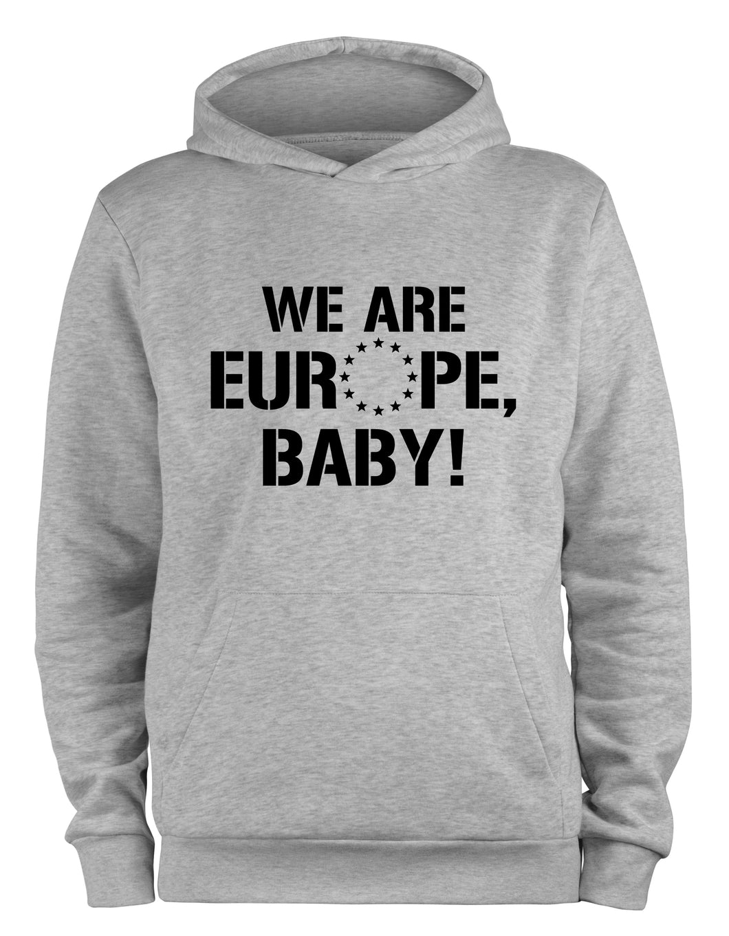 Styletex23 Kapuzenpullover We are Europe Baby, XXL grau