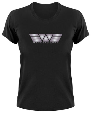 Styletex23 T-Shirt Damen Weyland Corp Industries T-Shirt, Alien