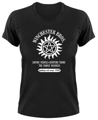 Styletex23 T-Shirt Damen Winchester Bros Family Fan