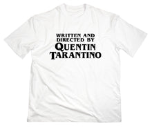 Lade das Bild in den Galerie-Viewer, Styletex23 T-Shirt Herren Written And Directed By Quentin Tarantino Fan, weiss, XXL
