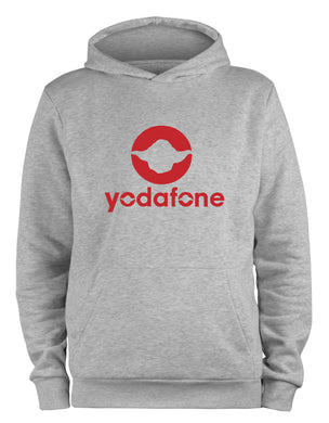 Styletex23 Kapuzenpullover Yodafone, XXL grau